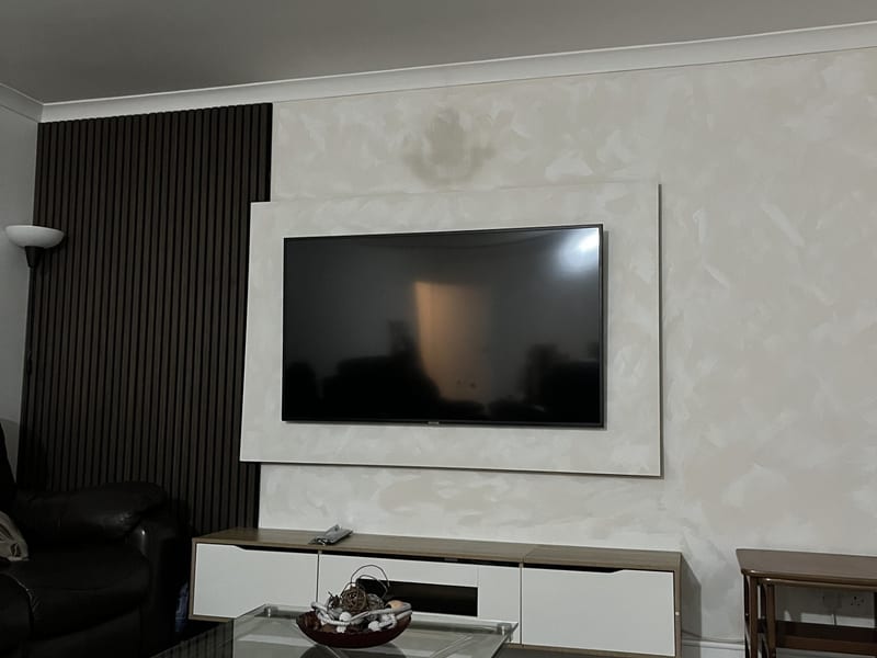 Wireless Media Wall & Feature Panelling — East London
